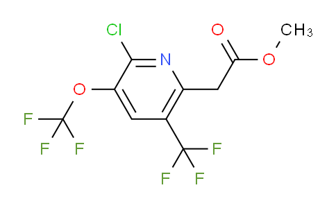 AM73105 | 1804001-06-6 | Methyl 2-chloro-3-(trifluoromethoxy)-5-(trifluoromethyl)pyridine-6-acetate