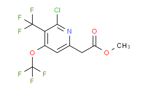 AM73107 | 1804001-10-2 | Methyl 2-chloro-4-(trifluoromethoxy)-3-(trifluoromethyl)pyridine-6-acetate