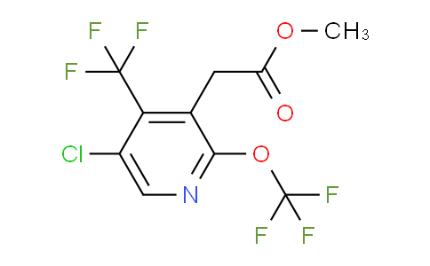 Methyl 5-chloro-2-(trifluoromethoxy)-4-(trifluoromethyl)pyridine-3-acetate