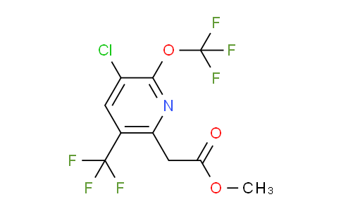AM73122 | 1806202-94-7 | Methyl 3-chloro-2-(trifluoromethoxy)-5-(trifluoromethyl)pyridine-6-acetate