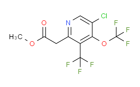 AM73125 | 1804661-61-7 | Methyl 5-chloro-4-(trifluoromethoxy)-3-(trifluoromethyl)pyridine-2-acetate