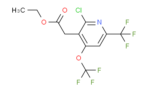 AM73126 | 1804702-89-3 | Ethyl 2-chloro-4-(trifluoromethoxy)-6-(trifluoromethyl)pyridine-3-acetate