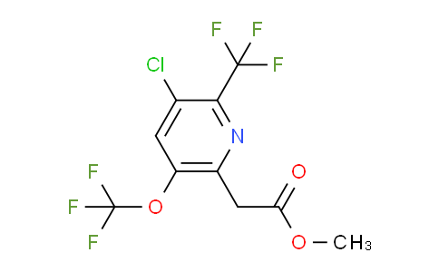 AM73127 | 1804768-75-9 | Methyl 3-chloro-5-(trifluoromethoxy)-2-(trifluoromethyl)pyridine-6-acetate