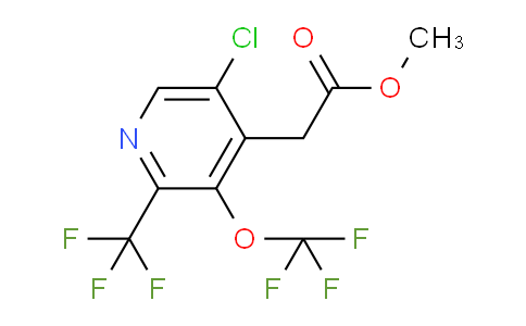AM73130 | 1806248-52-1 | Methyl 5-chloro-3-(trifluoromethoxy)-2-(trifluoromethyl)pyridine-4-acetate