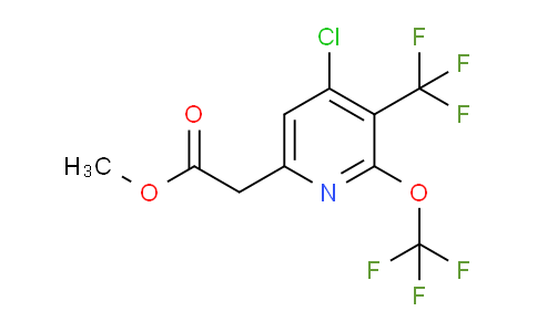 AM73131 | 1804559-12-3 | Methyl 4-chloro-2-(trifluoromethoxy)-3-(trifluoromethyl)pyridine-6-acetate