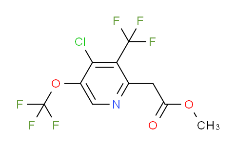 AM73137 | 1804001-30-6 | Methyl 4-chloro-5-(trifluoromethoxy)-3-(trifluoromethyl)pyridine-2-acetate