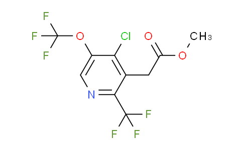 AM73139 | 1804559-20-3 | Methyl 4-chloro-5-(trifluoromethoxy)-2-(trifluoromethyl)pyridine-3-acetate