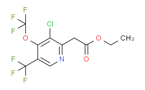 AM73142 | 1803966-76-8 | Ethyl 3-chloro-4-(trifluoromethoxy)-5-(trifluoromethyl)pyridine-2-acetate