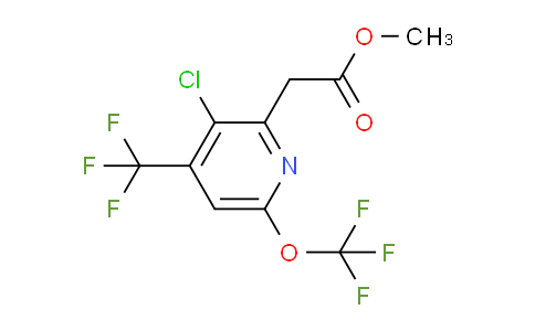 AM73143 | 1804001-36-2 | Methyl 3-chloro-6-(trifluoromethoxy)-4-(trifluoromethyl)pyridine-2-acetate