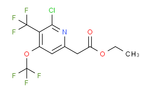 AM73149 | 1804559-44-1 | Ethyl 2-chloro-4-(trifluoromethoxy)-3-(trifluoromethyl)pyridine-6-acetate