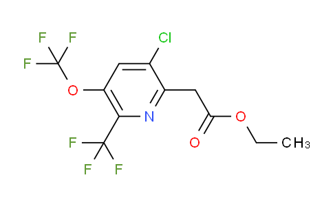 AM73150 | 1806146-71-3 | Ethyl 3-chloro-5-(trifluoromethoxy)-6-(trifluoromethyl)pyridine-2-acetate