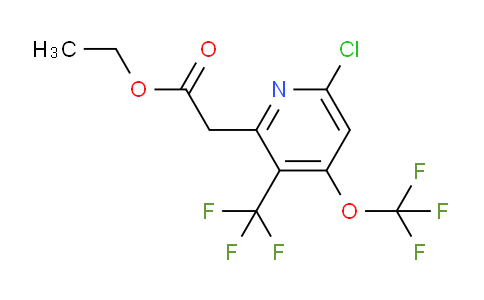 AM73151 | 1803966-52-0 | Ethyl 6-chloro-4-(trifluoromethoxy)-3-(trifluoromethyl)pyridine-2-acetate