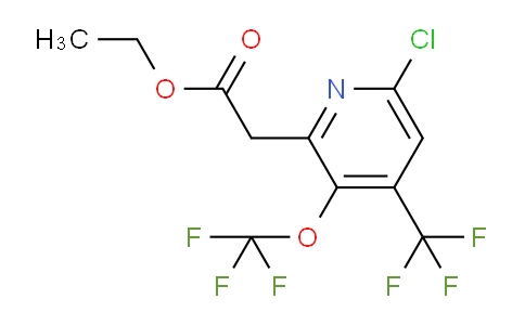AM73155 | 1804702-94-0 | Ethyl 6-chloro-3-(trifluoromethoxy)-4-(trifluoromethyl)pyridine-2-acetate