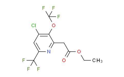 AM73156 | 1803966-95-1 | Ethyl 4-chloro-3-(trifluoromethoxy)-6-(trifluoromethyl)pyridine-2-acetate