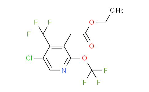 AM73157 | 1804769-31-0 | Ethyl 5-chloro-2-(trifluoromethoxy)-4-(trifluoromethyl)pyridine-3-acetate
