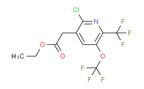 AM73162 | 1804327-39-6 | Ethyl 2-chloro-5-(trifluoromethoxy)-6-(trifluoromethyl)pyridine-3-acetate