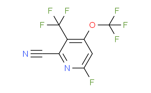 AM73168 | 1804714-26-8 | 2-Cyano-6-fluoro-4-(trifluoromethoxy)-3-(trifluoromethyl)pyridine
