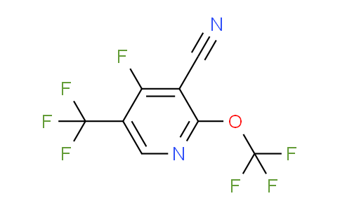 AM73173 | 1804714-31-5 | 3-Cyano-4-fluoro-2-(trifluoromethoxy)-5-(trifluoromethyl)pyridine