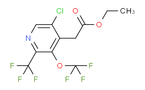 AM73178 | 1804718-94-2 | Ethyl 5-chloro-3-(trifluoromethoxy)-2-(trifluoromethyl)pyridine-4-acetate