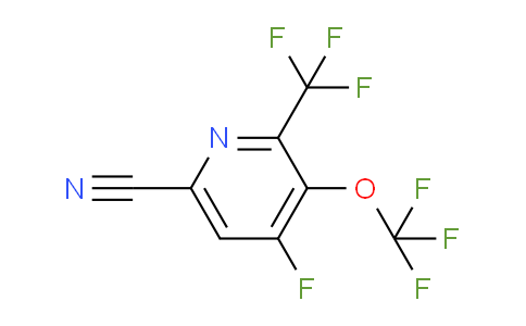 AM73184 | 1805939-76-7 | 6-Cyano-4-fluoro-3-(trifluoromethoxy)-2-(trifluoromethyl)pyridine