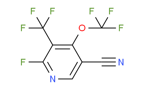 AM73190 | 1803702-61-5 | 5-Cyano-2-fluoro-4-(trifluoromethoxy)-3-(trifluoromethyl)pyridine