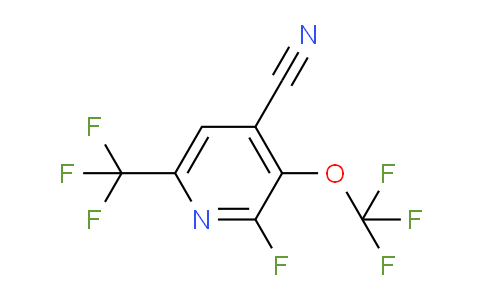 AM73199 | 1806160-18-8 | 4-Cyano-2-fluoro-3-(trifluoromethoxy)-6-(trifluoromethyl)pyridine