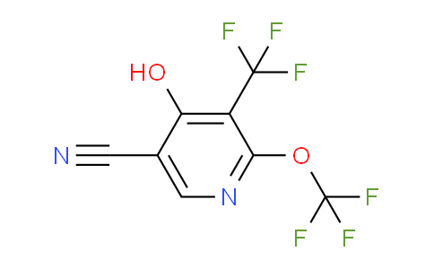 5-Cyano-4-hydroxy-2-(trifluoromethoxy)-3-(trifluoromethyl)pyridine