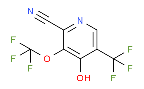 2-Cyano-4-hydroxy-3-(trifluoromethoxy)-5-(trifluoromethyl)pyridine