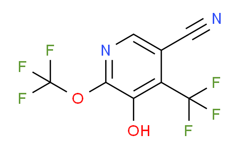 5-Cyano-3-hydroxy-2-(trifluoromethoxy)-4-(trifluoromethyl)pyridine
