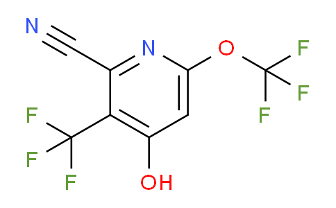 2-Cyano-4-hydroxy-6-(trifluoromethoxy)-3-(trifluoromethyl)pyridine