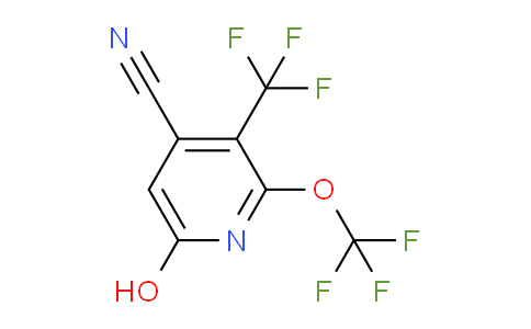 4-Cyano-6-hydroxy-2-(trifluoromethoxy)-3-(trifluoromethyl)pyridine
