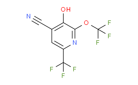 4-Cyano-3-hydroxy-2-(trifluoromethoxy)-6-(trifluoromethyl)pyridine