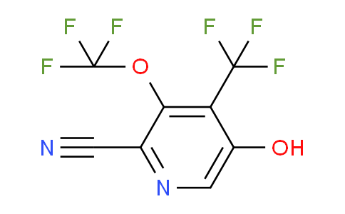 2-Cyano-5-hydroxy-3-(trifluoromethoxy)-4-(trifluoromethyl)pyridine