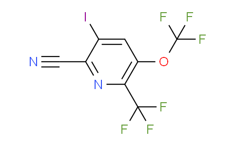 AM73232 | 1804392-65-1 | 2-Cyano-3-iodo-5-(trifluoromethoxy)-6-(trifluoromethyl)pyridine