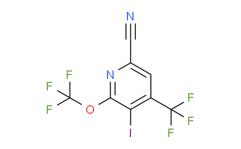 AM73237 | 1804804-13-4 | 6-Cyano-3-iodo-2-(trifluoromethoxy)-4-(trifluoromethyl)pyridine