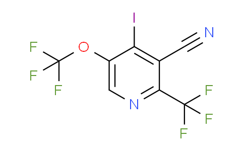 AM73247 | 1804331-97-2 | 3-Cyano-4-iodo-5-(trifluoromethoxy)-2-(trifluoromethyl)pyridine