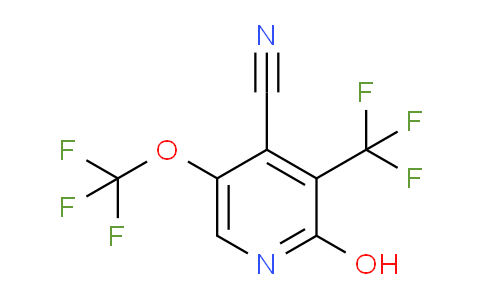 AM73249 | 1804671-35-9 | 4-Cyano-2-hydroxy-5-(trifluoromethoxy)-3-(trifluoromethyl)pyridine