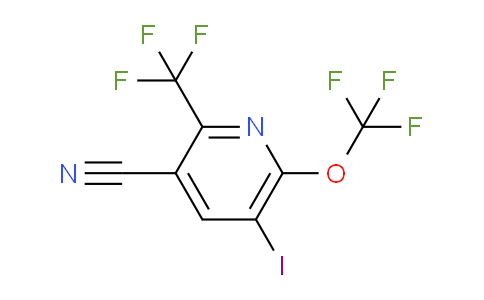 AM73253 | 1806152-88-4 | 3-Cyano-5-iodo-6-(trifluoromethoxy)-2-(trifluoromethyl)pyridine