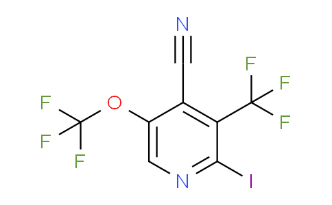 AM73255 | 1806119-13-0 | 4-Cyano-2-iodo-5-(trifluoromethoxy)-3-(trifluoromethyl)pyridine