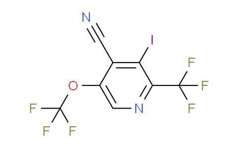 AM73260 | 1804804-44-1 | 4-Cyano-3-iodo-5-(trifluoromethoxy)-2-(trifluoromethyl)pyridine