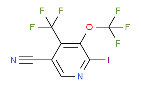 AM73261 | 1804670-46-9 | 5-Cyano-2-iodo-3-(trifluoromethoxy)-4-(trifluoromethyl)pyridine