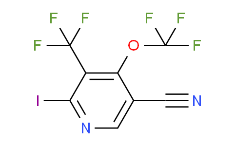 AM73263 | 1803654-40-1 | 5-Cyano-2-iodo-4-(trifluoromethoxy)-3-(trifluoromethyl)pyridine