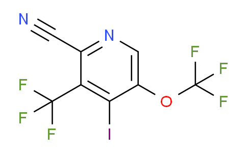 AM73267 | 1806039-27-9 | 2-Cyano-4-iodo-5-(trifluoromethoxy)-3-(trifluoromethyl)pyridine