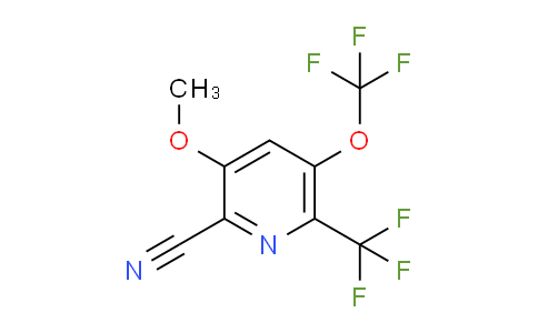 AM73268 | 1803939-90-3 | 2-Cyano-3-methoxy-5-(trifluoromethoxy)-6-(trifluoromethyl)pyridine