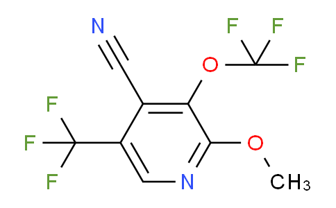 AM73274 | 1804822-67-0 | 4-Cyano-2-methoxy-3-(trifluoromethoxy)-5-(trifluoromethyl)pyridine