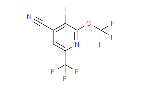 AM73277 | 1804670-32-3 | 4-Cyano-3-iodo-2-(trifluoromethoxy)-6-(trifluoromethyl)pyridine
