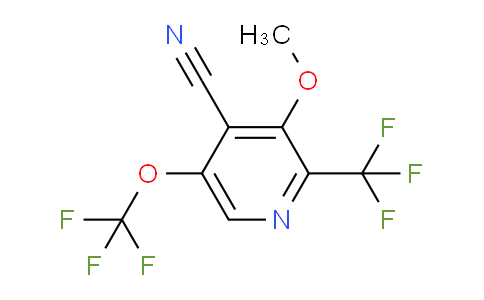 AM73284 | 1806066-35-2 | 4-Cyano-3-methoxy-5-(trifluoromethoxy)-2-(trifluoromethyl)pyridine