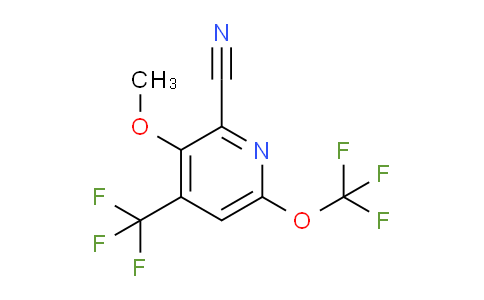 AM73285 | 1804698-30-3 | 2-Cyano-3-methoxy-6-(trifluoromethoxy)-4-(trifluoromethyl)pyridine