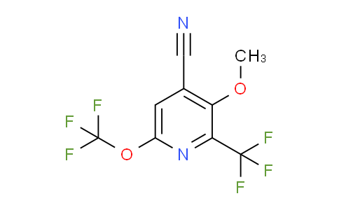 AM73286 | 1804331-51-8 | 4-Cyano-3-methoxy-6-(trifluoromethoxy)-2-(trifluoromethyl)pyridine
