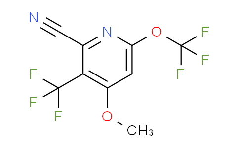 AM73289 | 1806119-54-9 | 2-Cyano-4-methoxy-6-(trifluoromethoxy)-3-(trifluoromethyl)pyridine